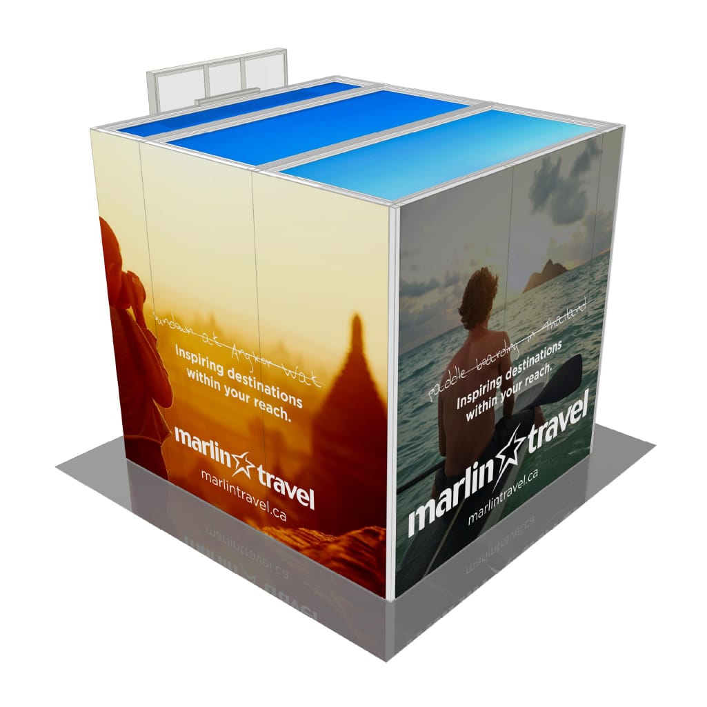 H-line Booth Solution (10&#39; x 10&#39;) - 07