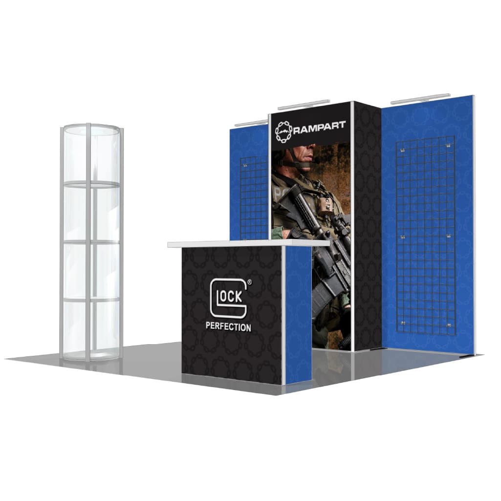 H-line Booth Solution (10&#39; x 10&#39;) - 09