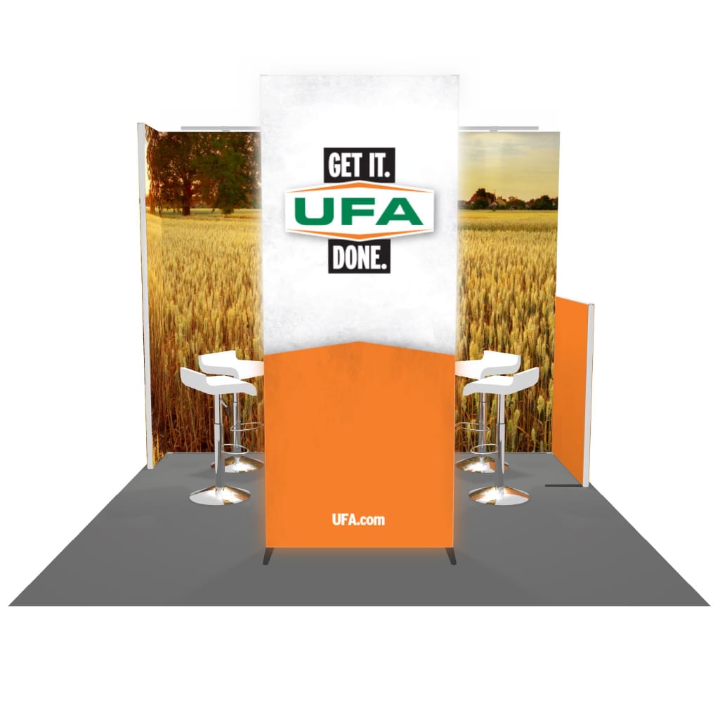 H-line Booth Solution (10&#39; x 10&#39;) - 10