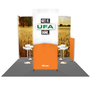 H-line Booth Solution (10' x 10') – 10