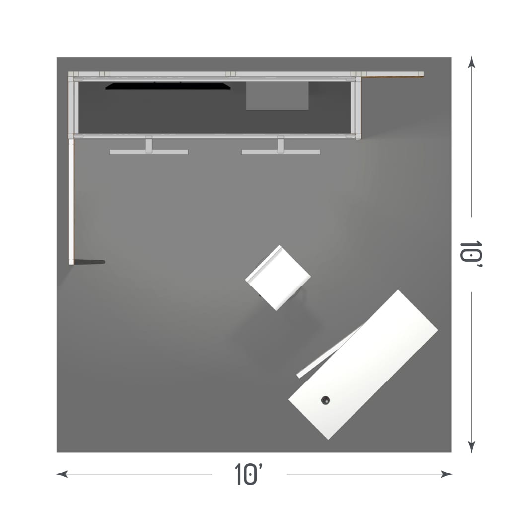 H-line Booth Solution (10&#39; x 10&#39;) - 11