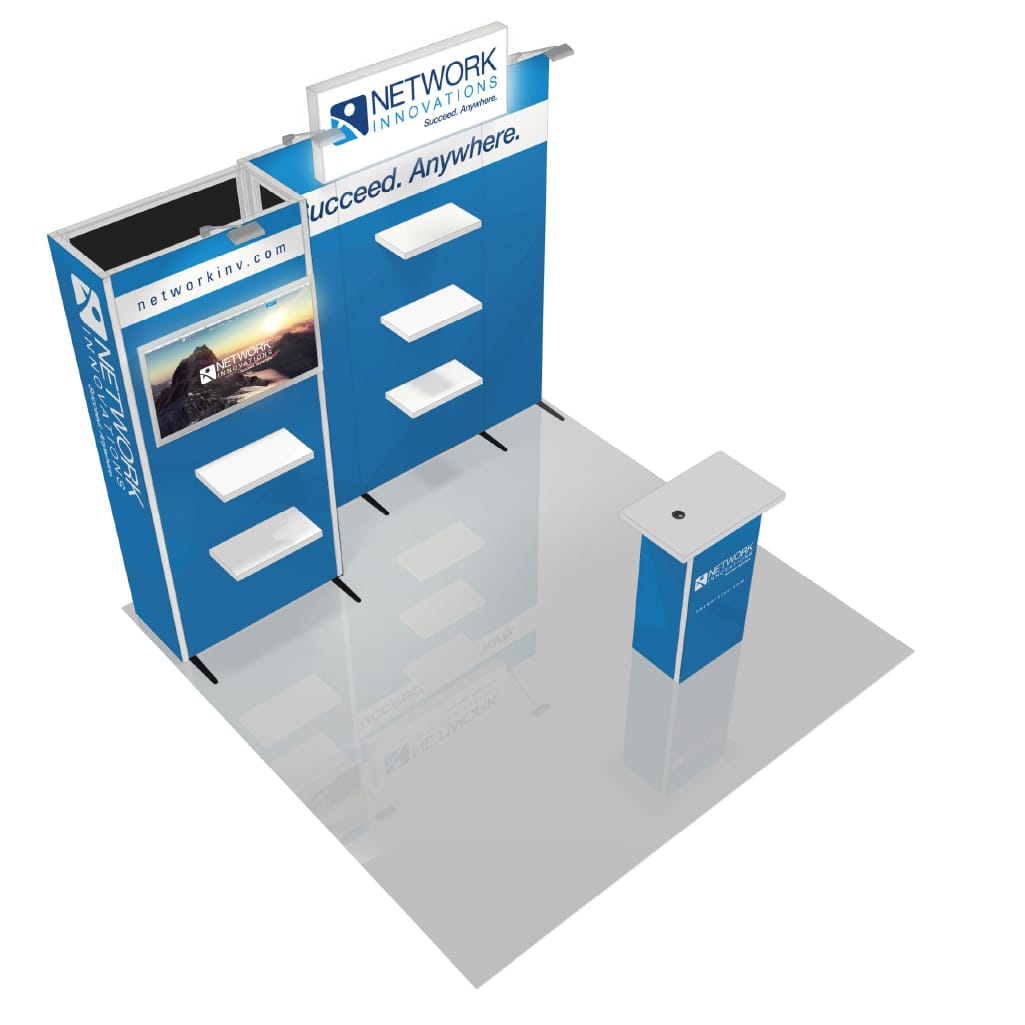 H-line Booth Solution (10&#39; x 10&#39;) - 14
