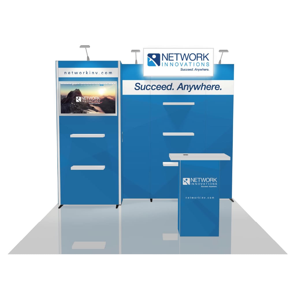 H-line Booth Solution (10&#39; x 10&#39;) - 14