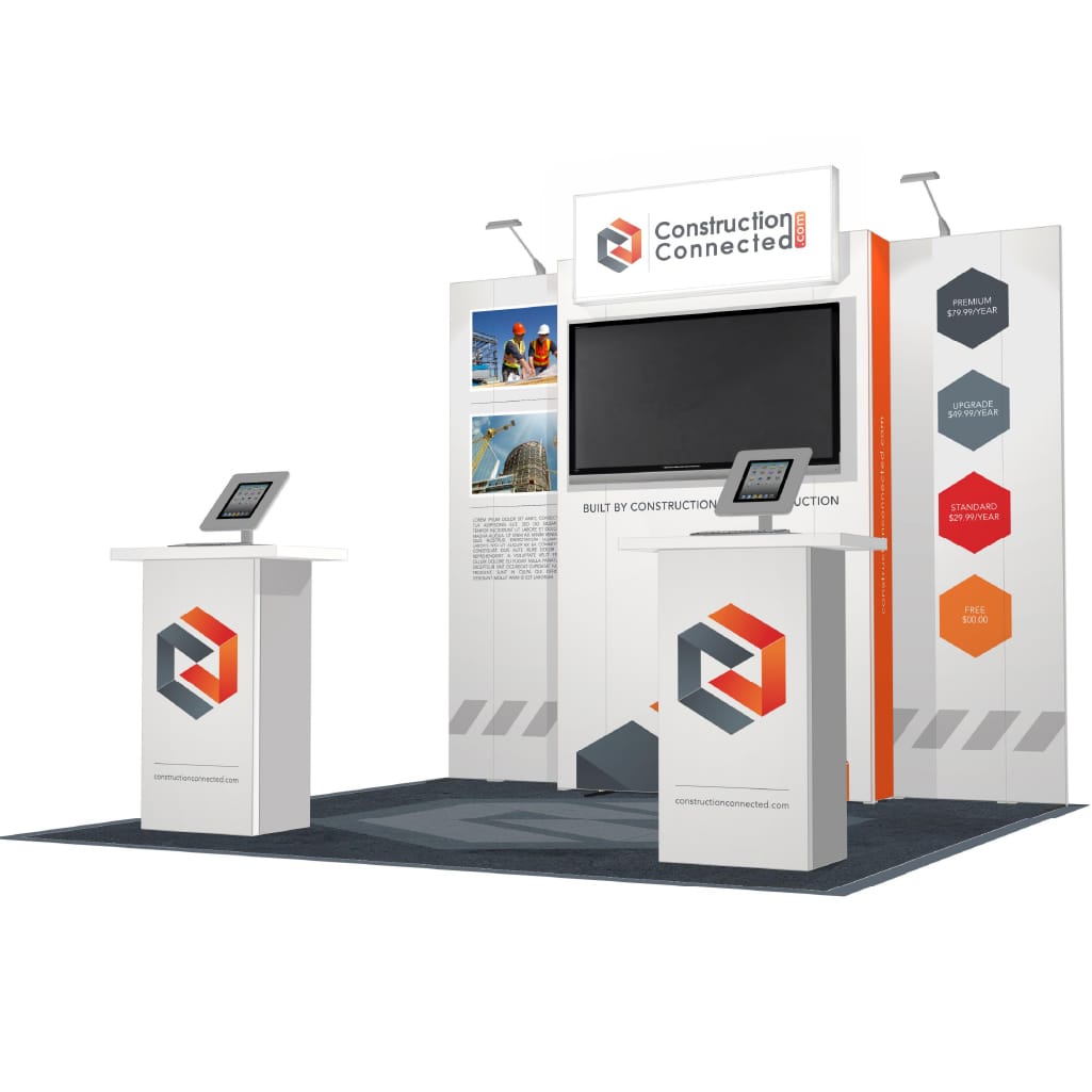 H-line Booth Solution (10&#39; x 10&#39;) - 15