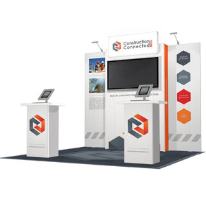 H-line Booth Solution (10' x 10') – 15