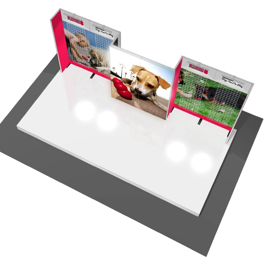 H-line Booth Solution (10&#39; x 20&#39;) - 04