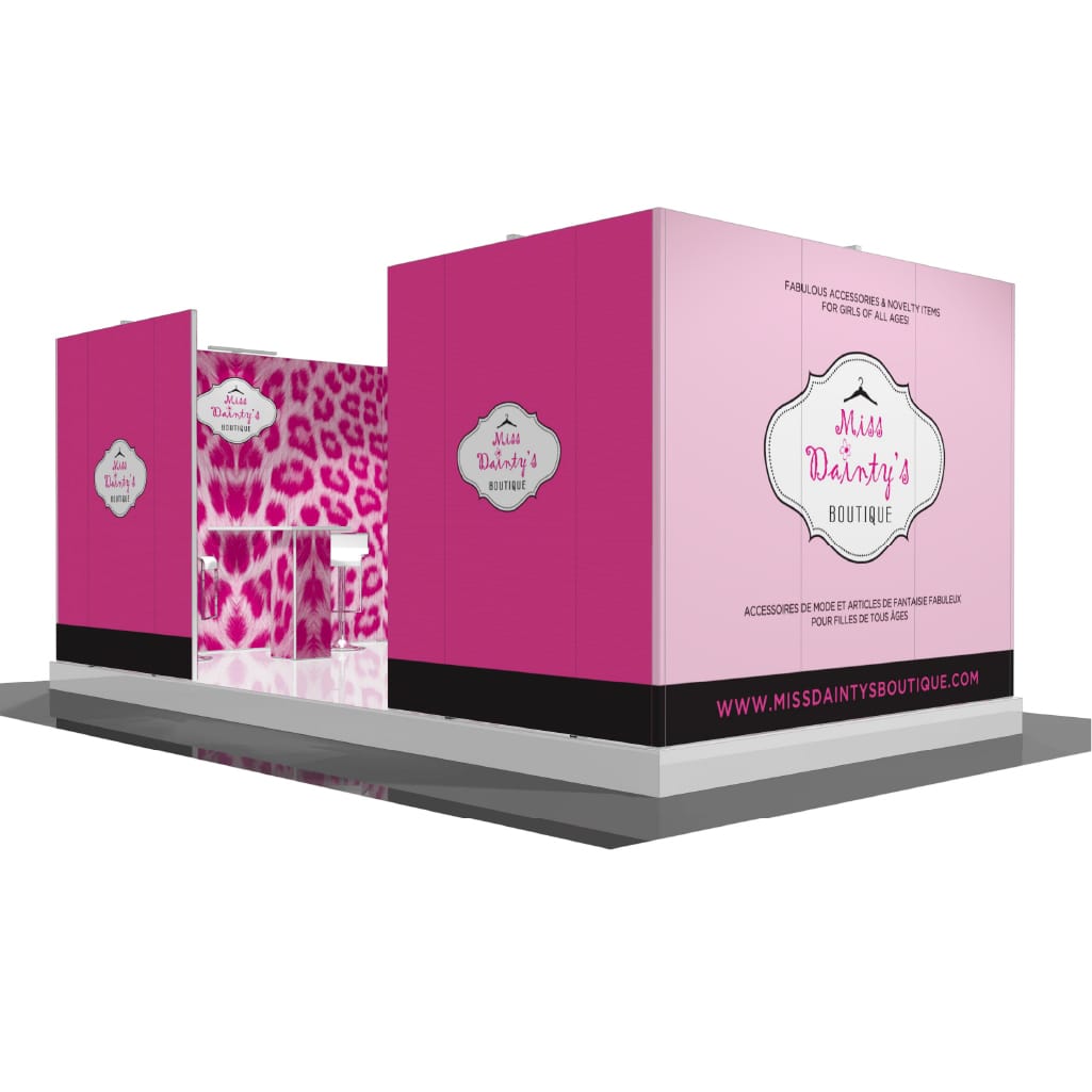 H-line Booth Solution (10&#39; x 20&#39;) - 06