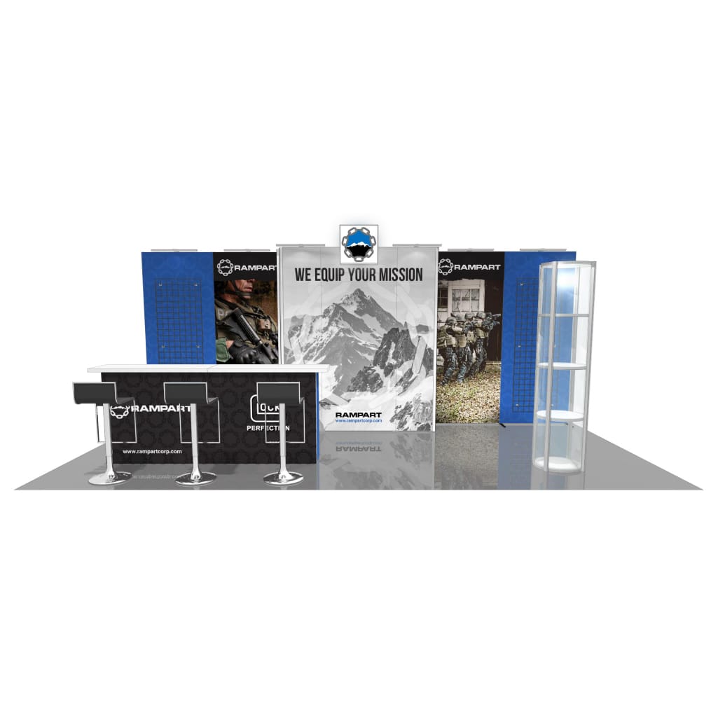 H-line Booth Solution (10&#39; x 20&#39;) - 07