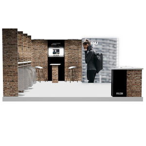 H-line Booth Solution (16' x 20') – 01
