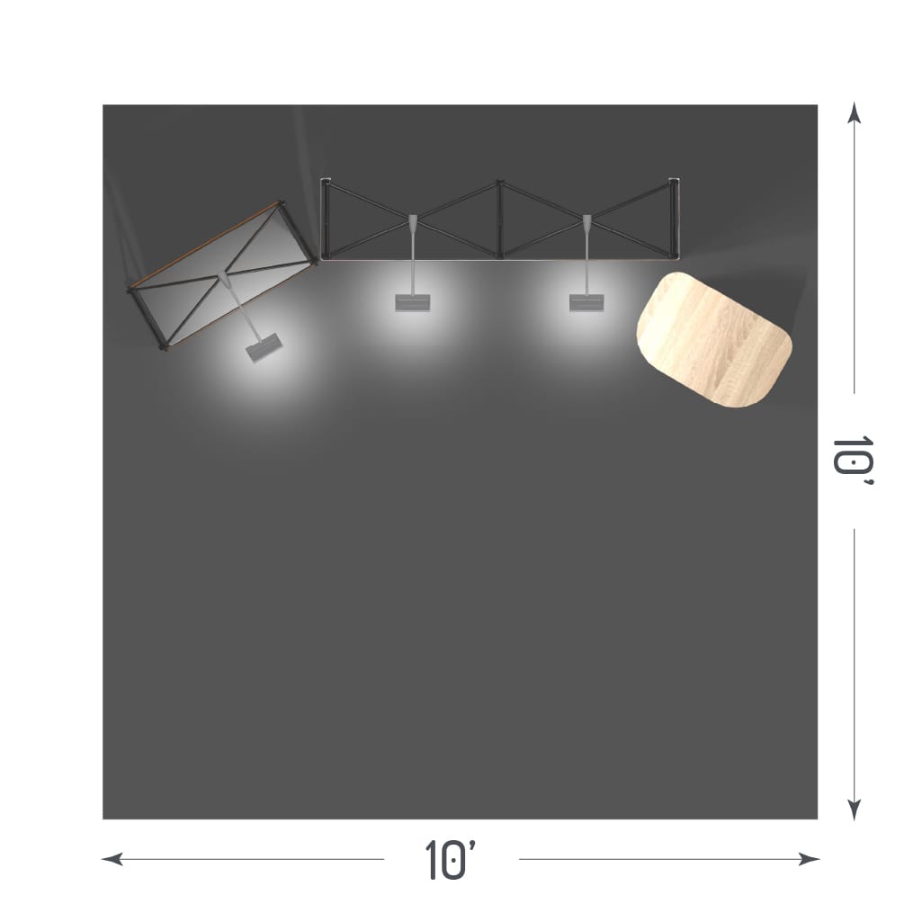 Pop-Up Booth Solution (10' x 10') - 01