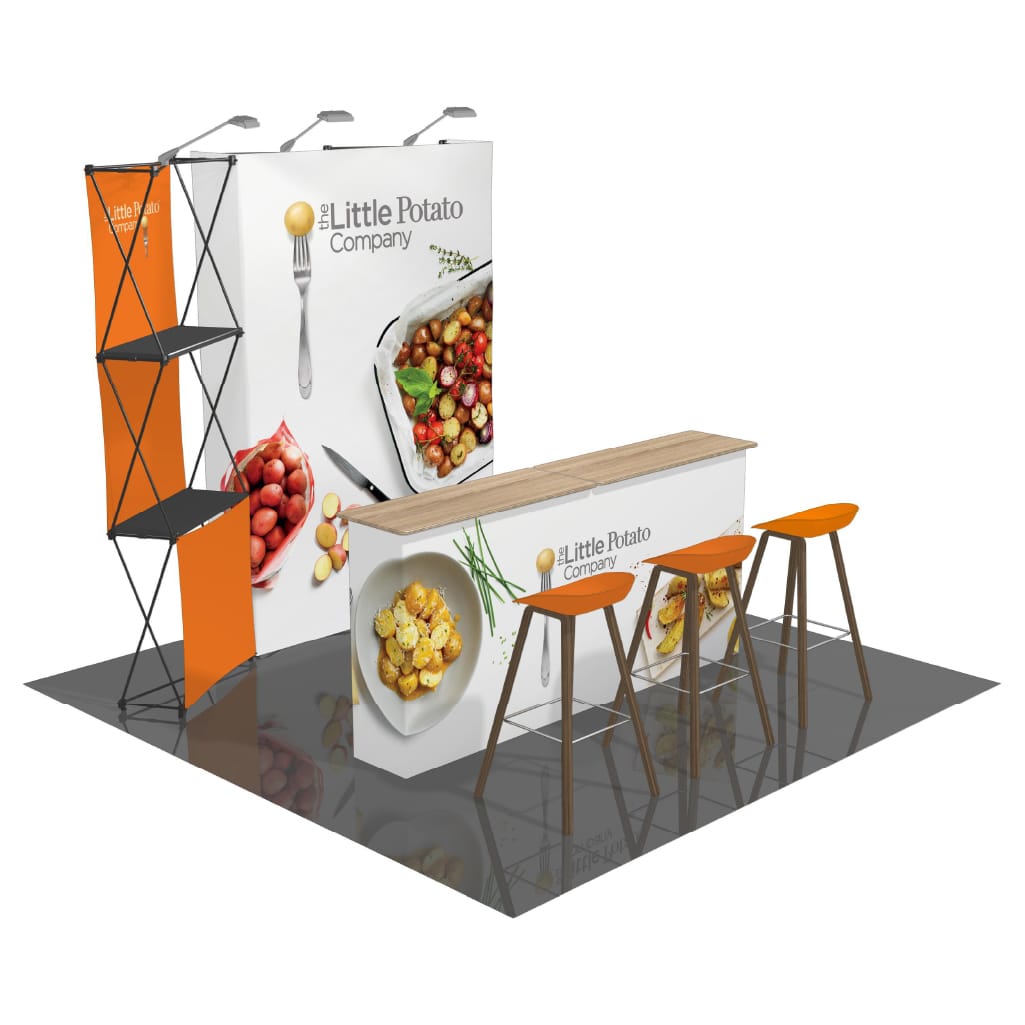 Pop-Up Booth Solution (10&#39; x 10&#39;) - 02