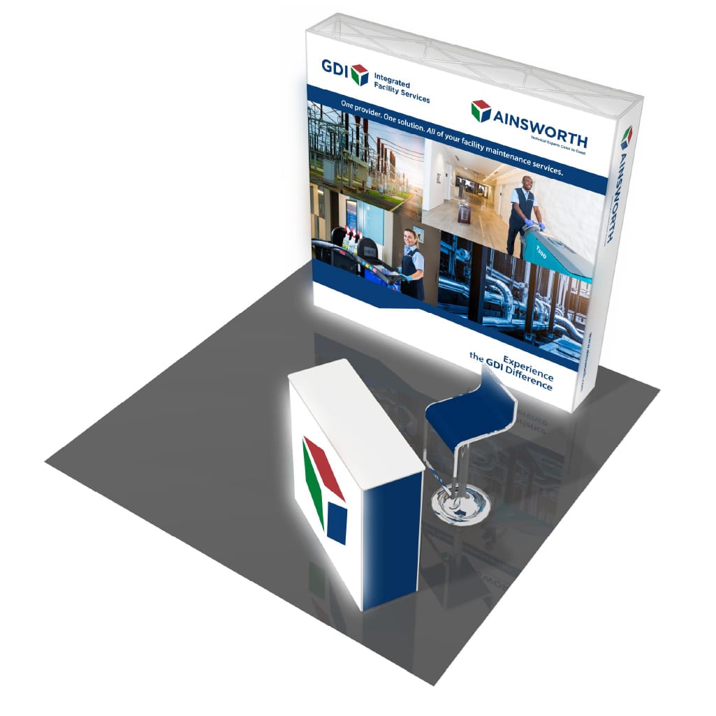 Pop-Up Booth Solution (10&#39; x 10&#39;) - 08