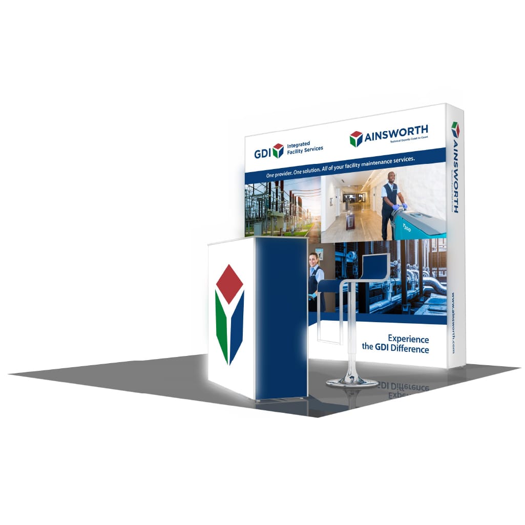 Pop-Up Booth Solution (10&#39; x 10&#39;) - 08