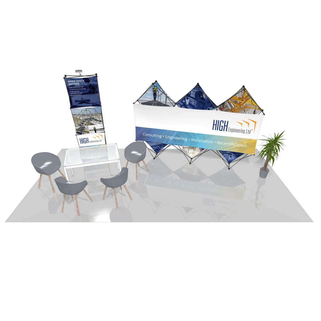 Pop-Up Booth Solution (10&#39; x 20&#39;) - 01