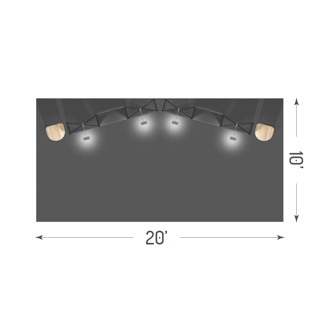 Pop-Up Booth Solution (10&#39; x 20&#39;) - 02