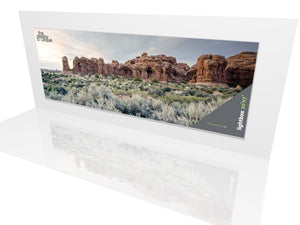 Wall-Mounted Lightbox 20' x 7' (View 01)