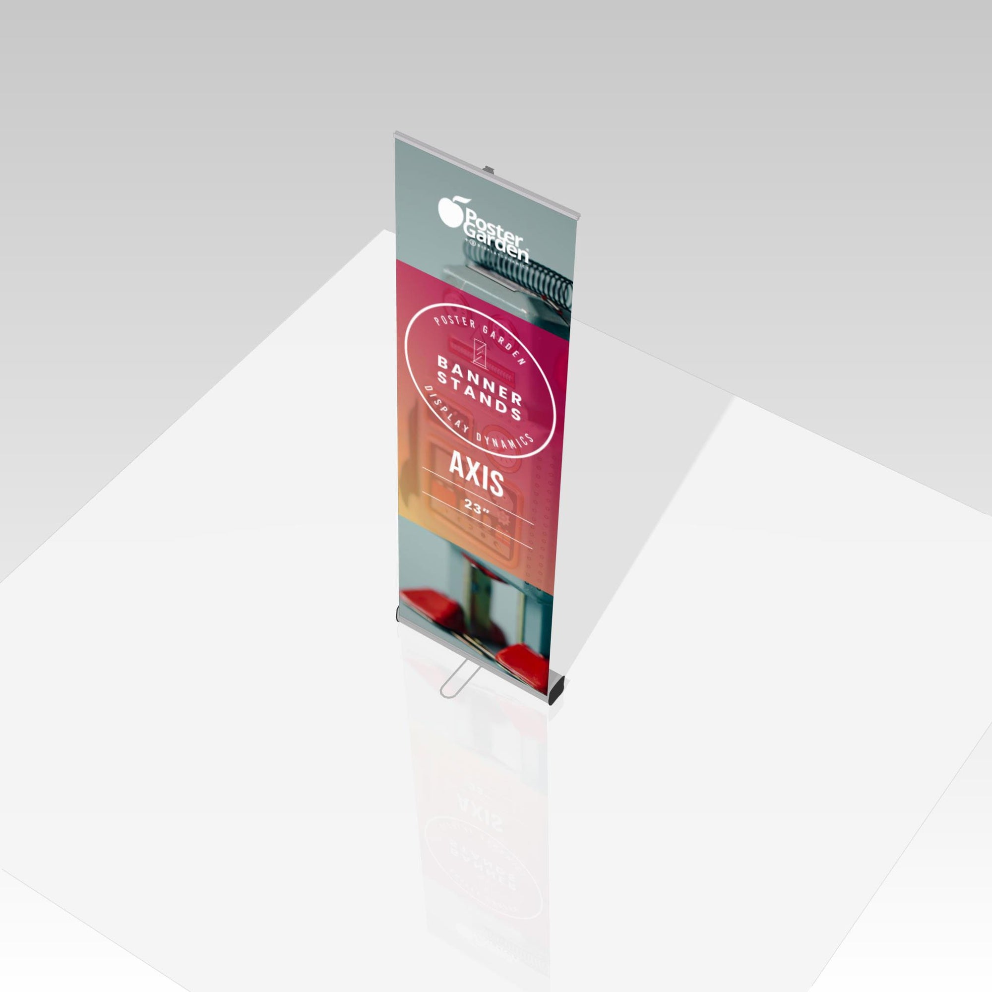 Axis Retractable Banner Stands, Built to Last | PosterGarden