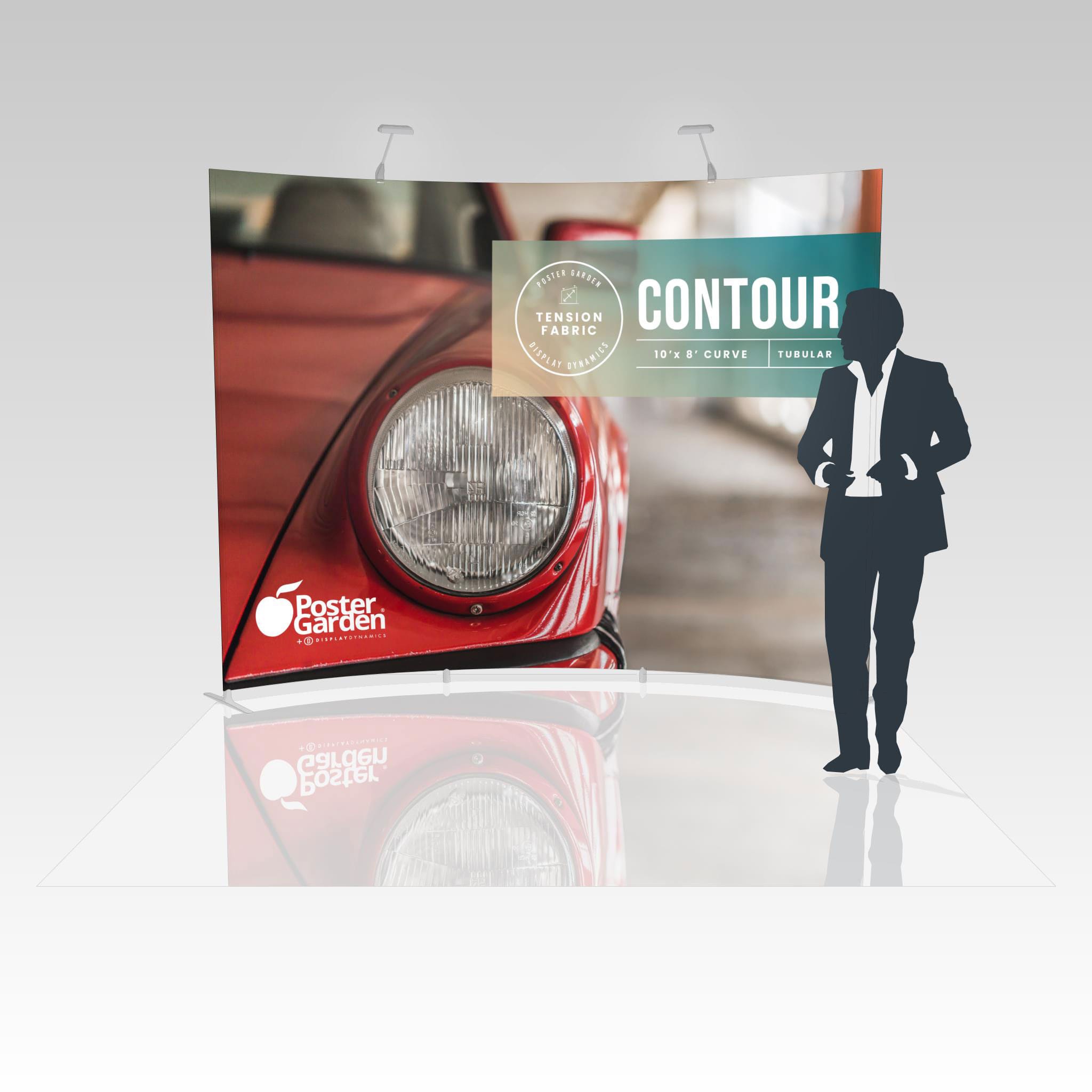 Contour – Portable & adjustable hybrid display