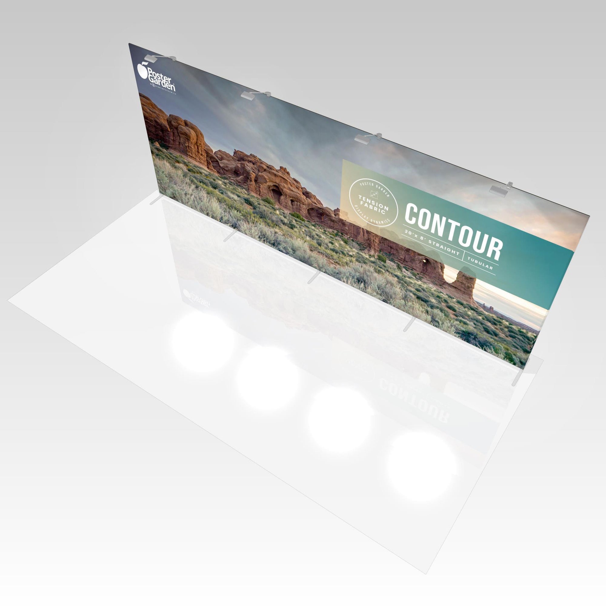 Contour – Portable & adjustable hybrid display