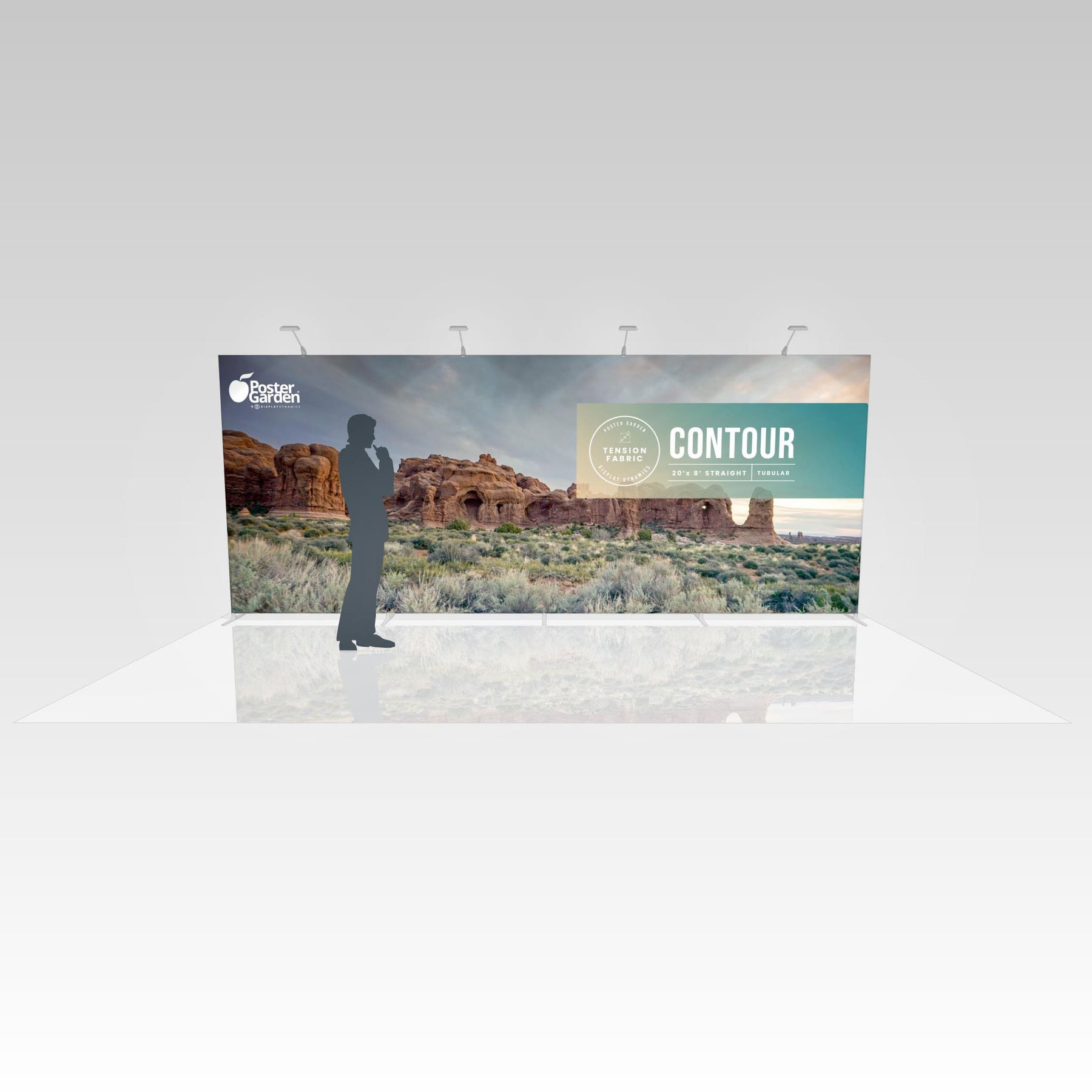 Contour – Portable & adjustable hybrid display