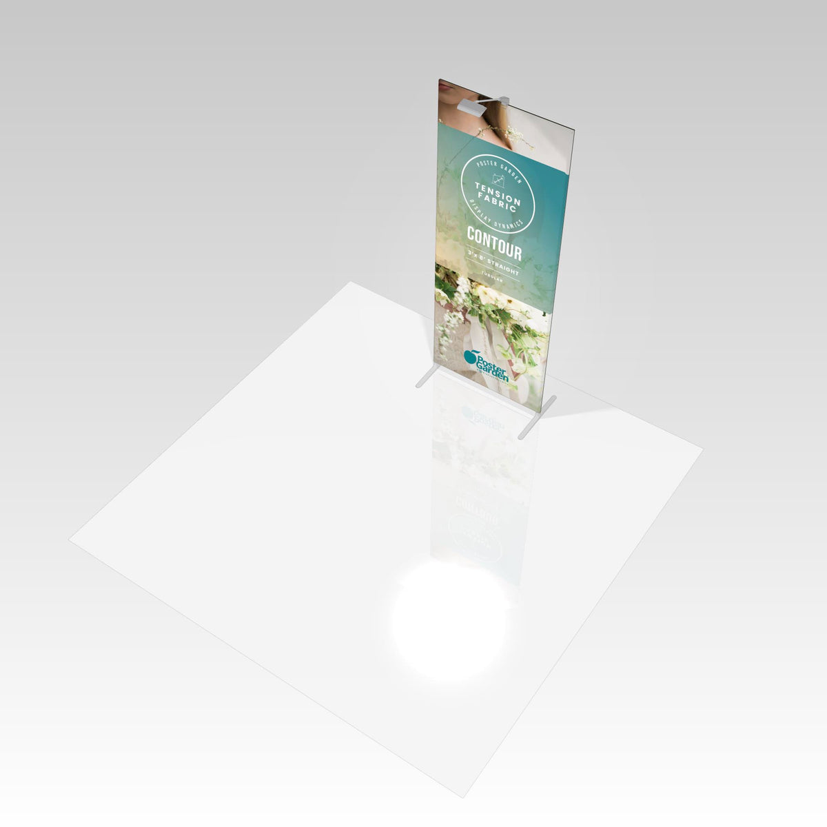 Contour 3&#39; x 8&#39; Straight