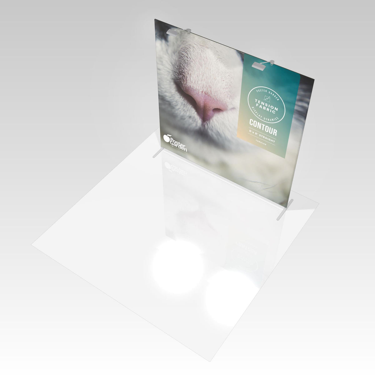 Contour 8&#39; x 8&#39; Straight