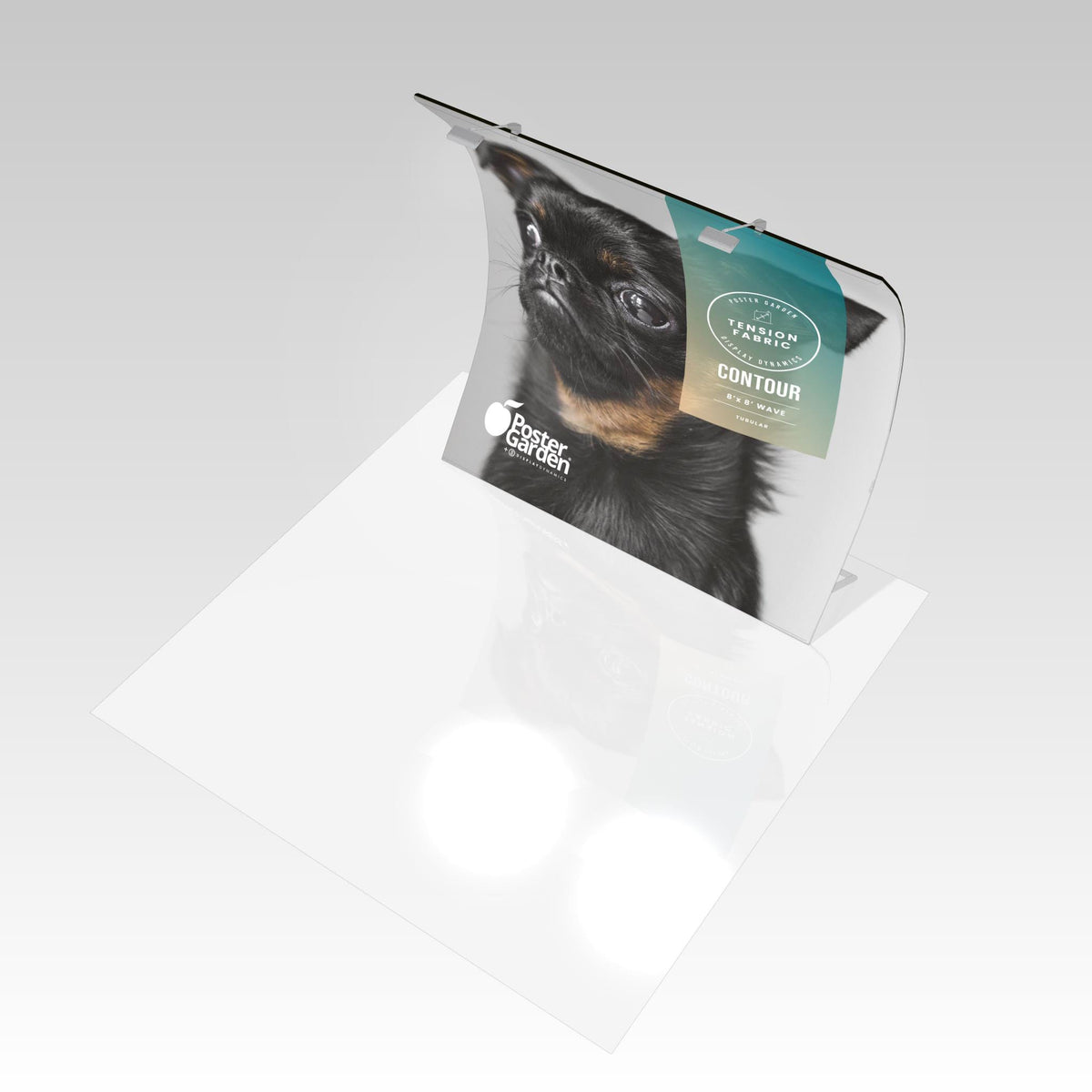 Contour 8&#39; x 8&#39; Wave