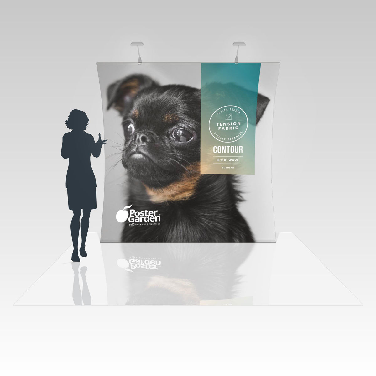 Contour 8&#39; x 8&#39; Wave