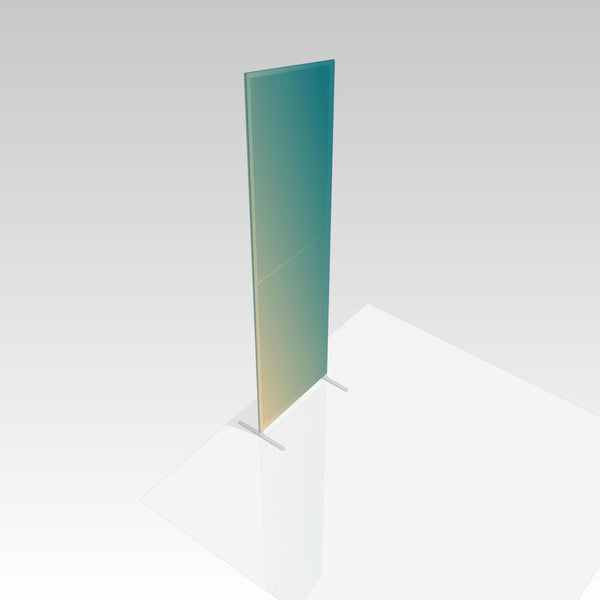 Contour 3'x10' Angled Graphics - Stylish Trade Show Display