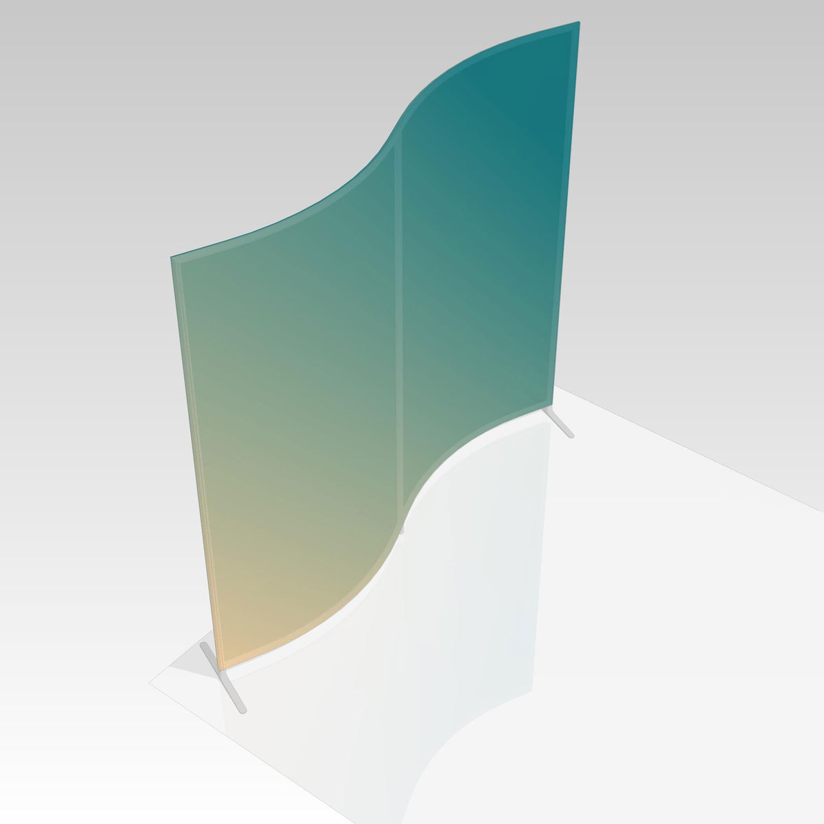 Contour 8&#39; x 8&#39; S Curve - Graphics