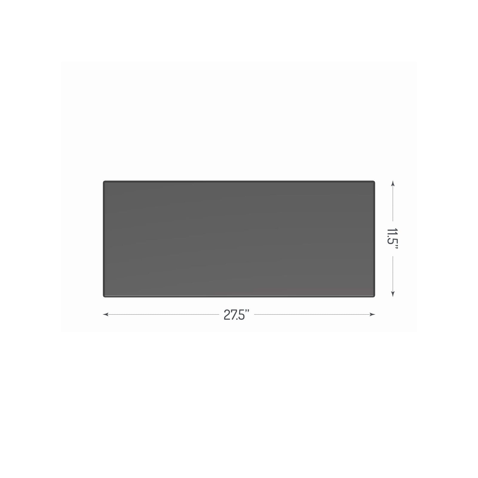 Xpressions - Rectangular shelf